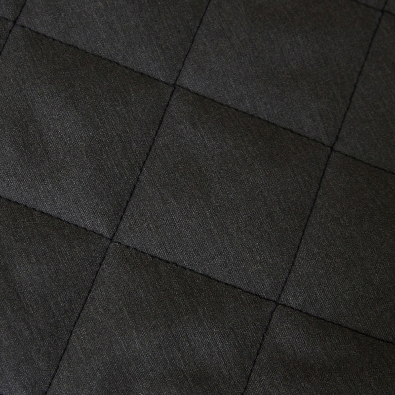 Bamboo Quilt Charcoal 2
