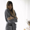 CHARCOAL BAMBOO BATHROBE