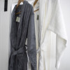 CHARCOAL BAMBOO BATHROBE