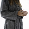 CHARCOAL BAMBOO BATHROBE