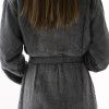 CHARCOAL BAMBOO BATHROBE