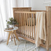BABY BAMBOO COT SHEET SET LATTE