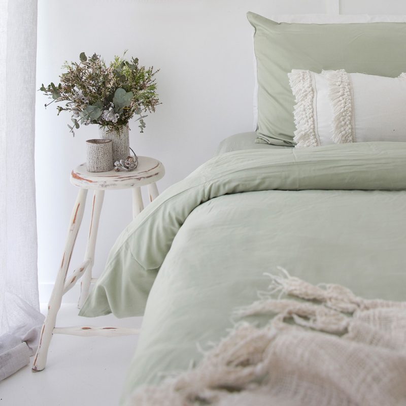 Pistachio Bamboo Pillowcase 3