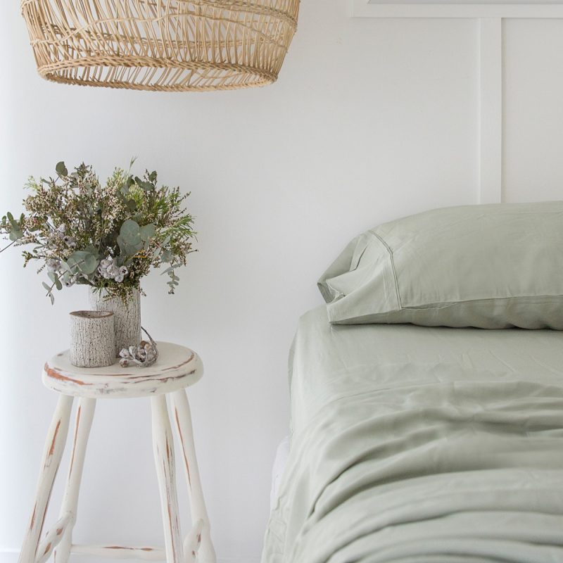 Pistachio Bamboo Sheet Set 1