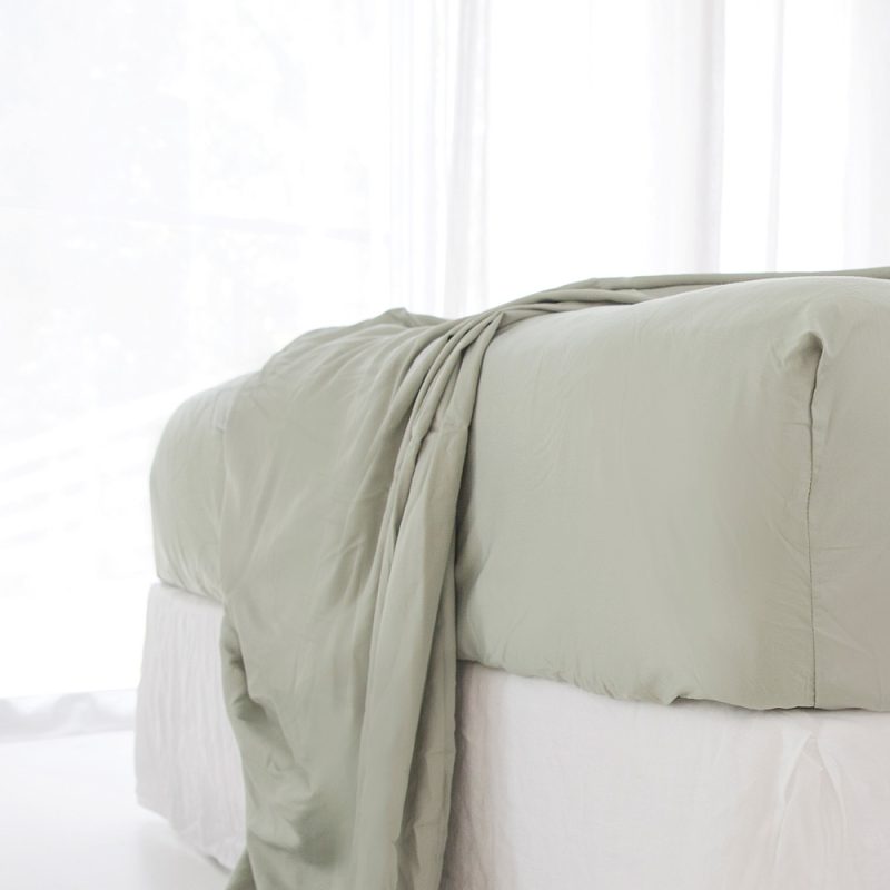Pistachio Bamboo Sheet Set 4