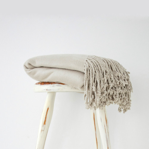 Sandstone Bamboo Throw 1