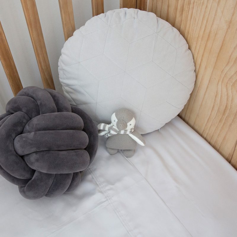 Silver Bamboo Cot Sheet 3