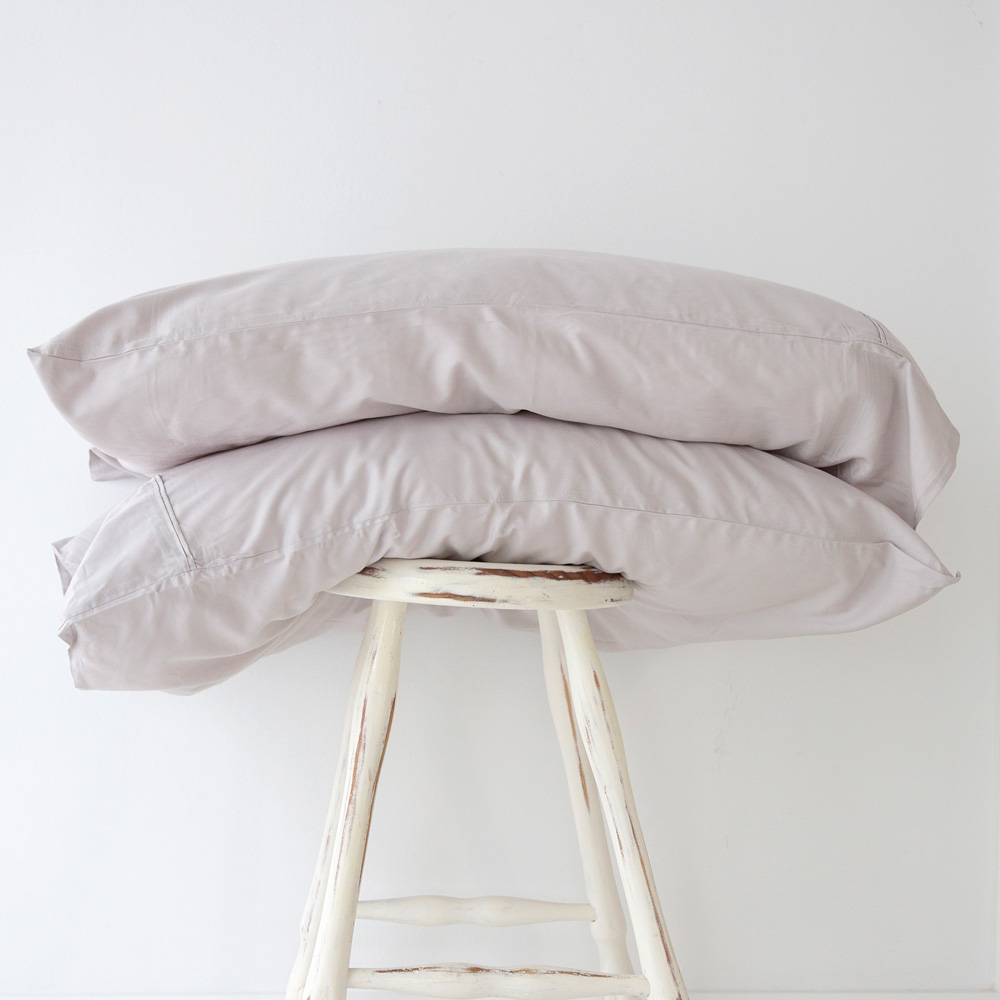 Silver Bamboo Pillowcase 1