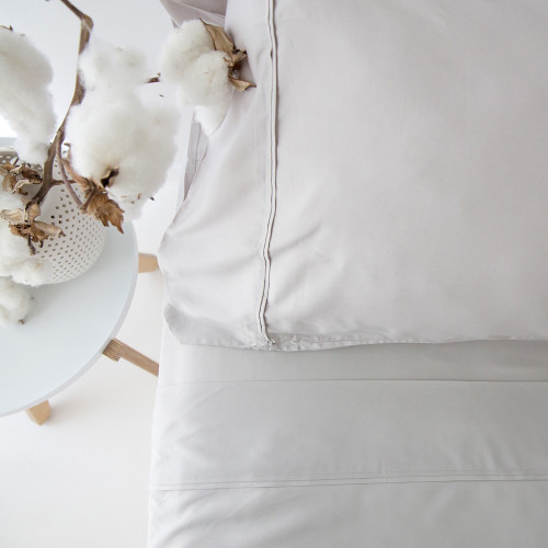 Silver Bamboo Pillowcase 1