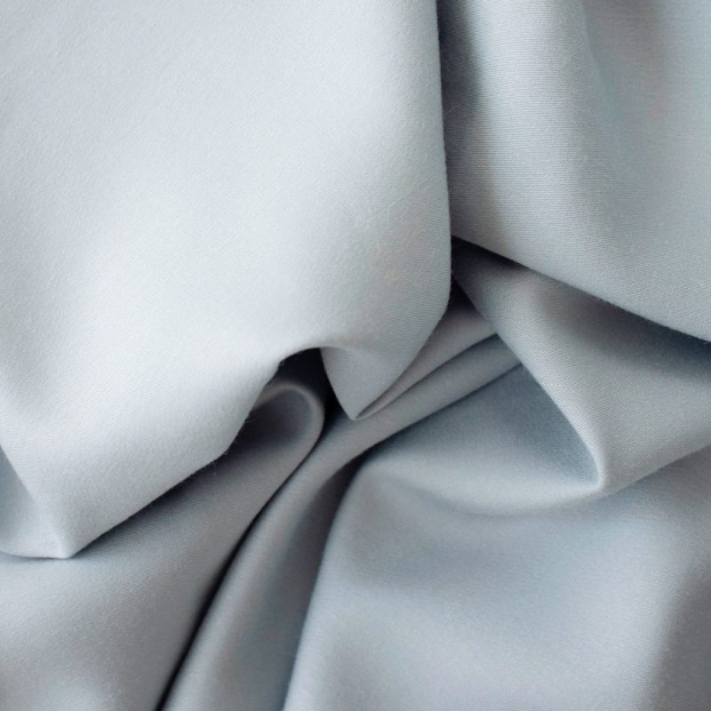 Sky Blue Bamboo Cot Sheet 2