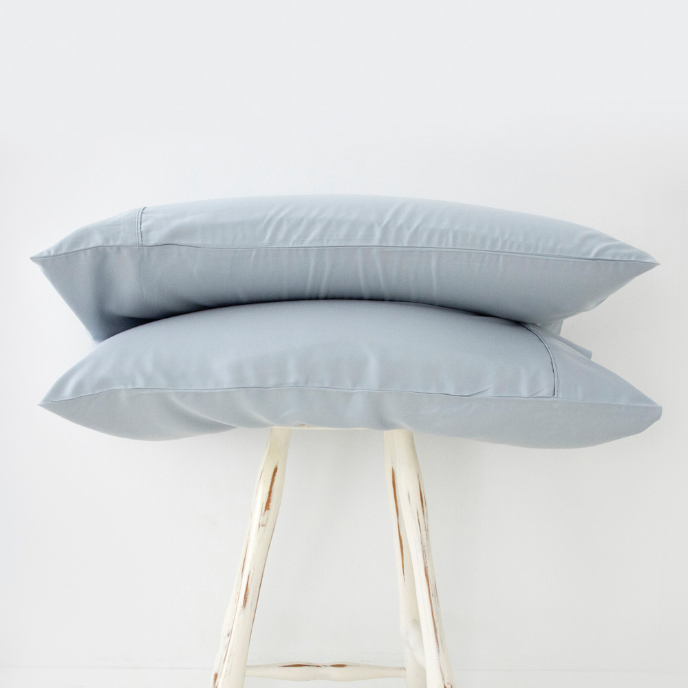 Sky Blue Bamboo Pillowcase 1