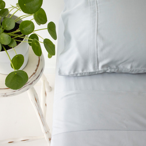 Sky Blue Bamboo Pillowcase 2