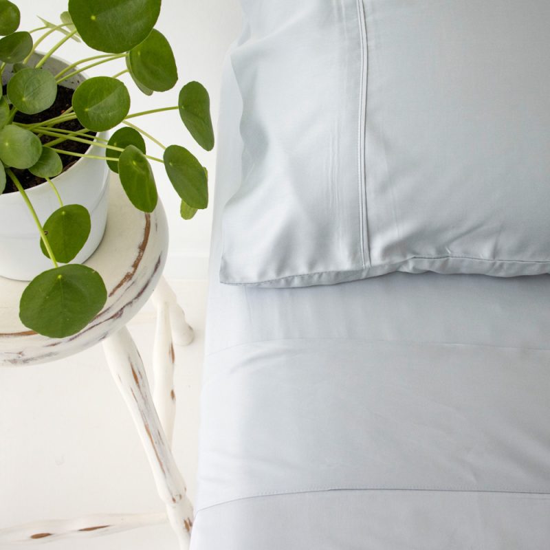 Sky Blue Bamboo Pillowcase 2