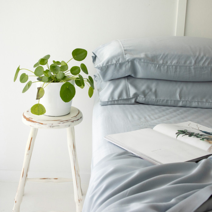 Sky Blue Bamboo Sheet Set 1