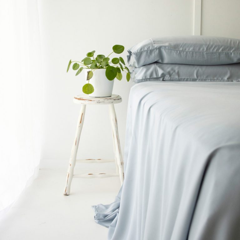 Sky Blue Bamboo Sheet Set 5