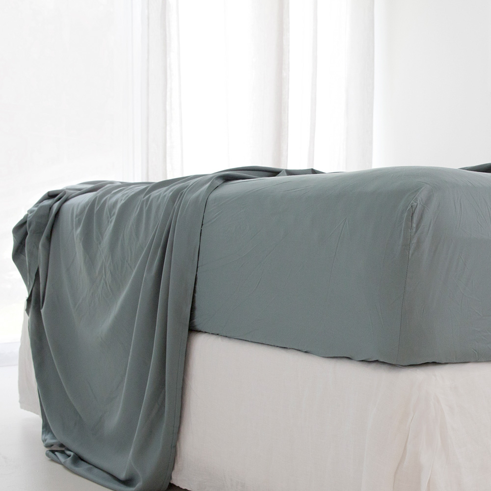 Teal Bamboo Sheet Set 6