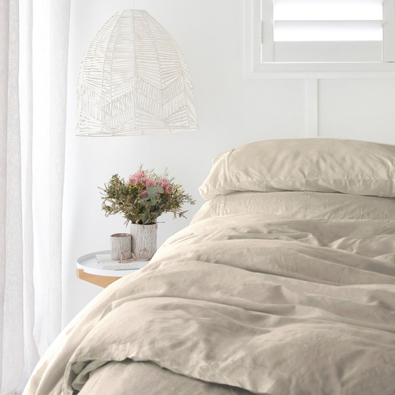 Sandstone Bamboo Quilt Cover