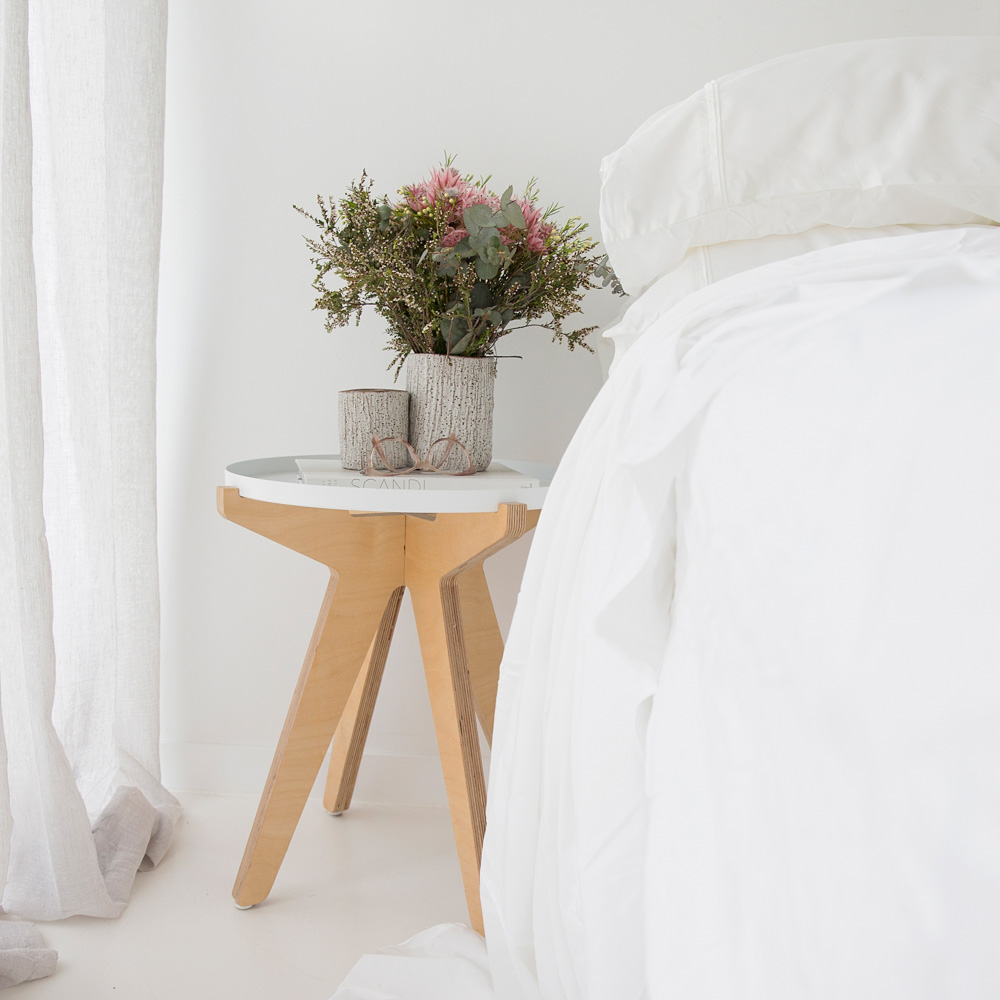 White Bamboo Quilt Cover 5
