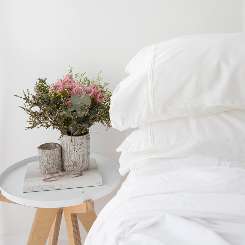 White Bamboo Sheets 2